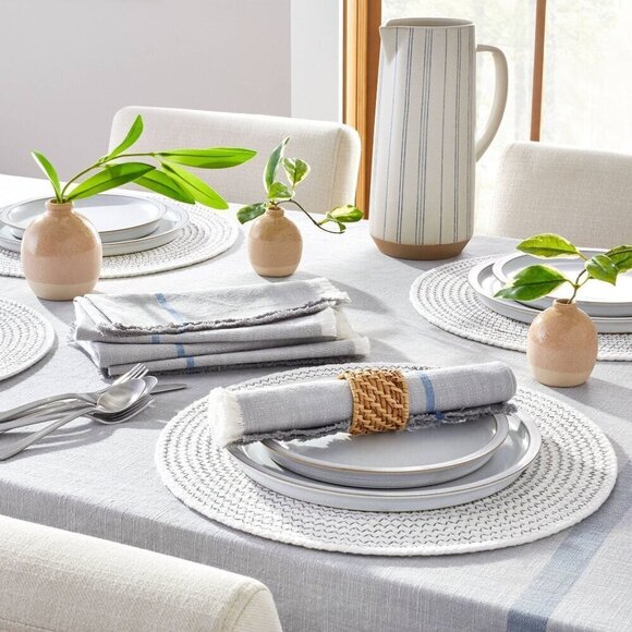 Hearth & Hand Magnolia 10" Faux Hoya Leaf Stem Potted Arrangement - Picture 2 of 5